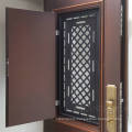 Luxury Carved Design Top Seller Western Country Like Anti-Theft Exterior Entrance Security Steel Door For Building Gate